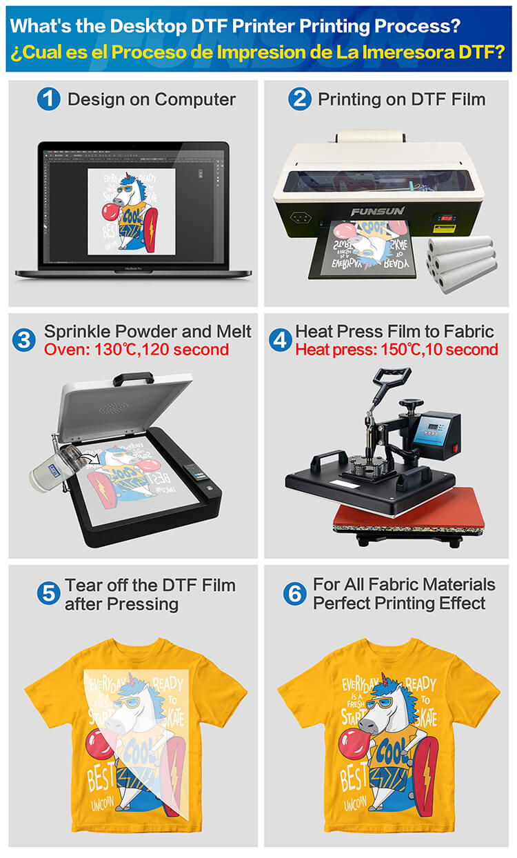 Funsun A3 Desktop DTF Printer