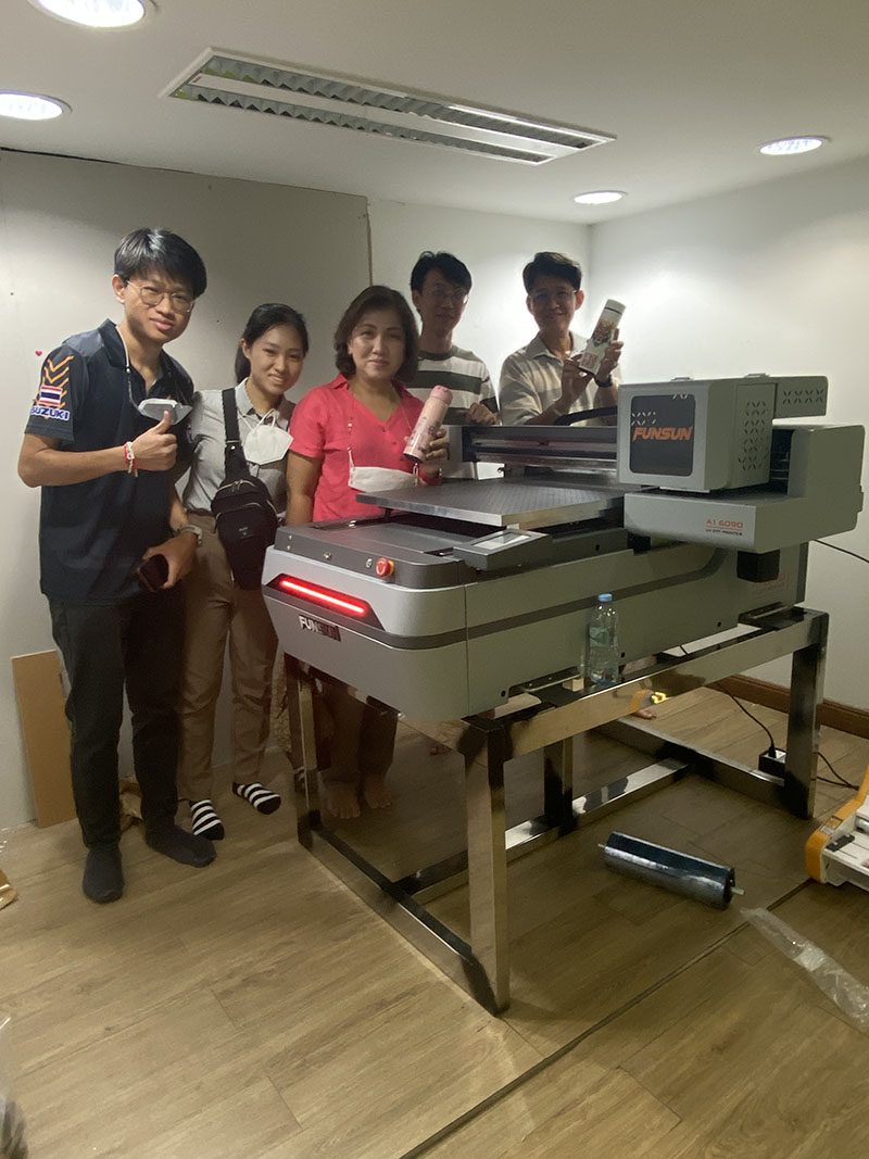 FUNSUN technicians provide training and on-site installation in Thailand.