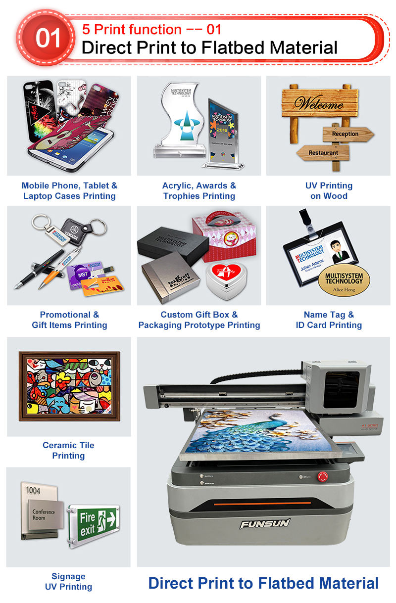 Funsun A1 UV Flatbed Printer
