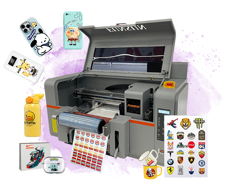 Funsun 30cm Roll to Roll UV DTF Printer