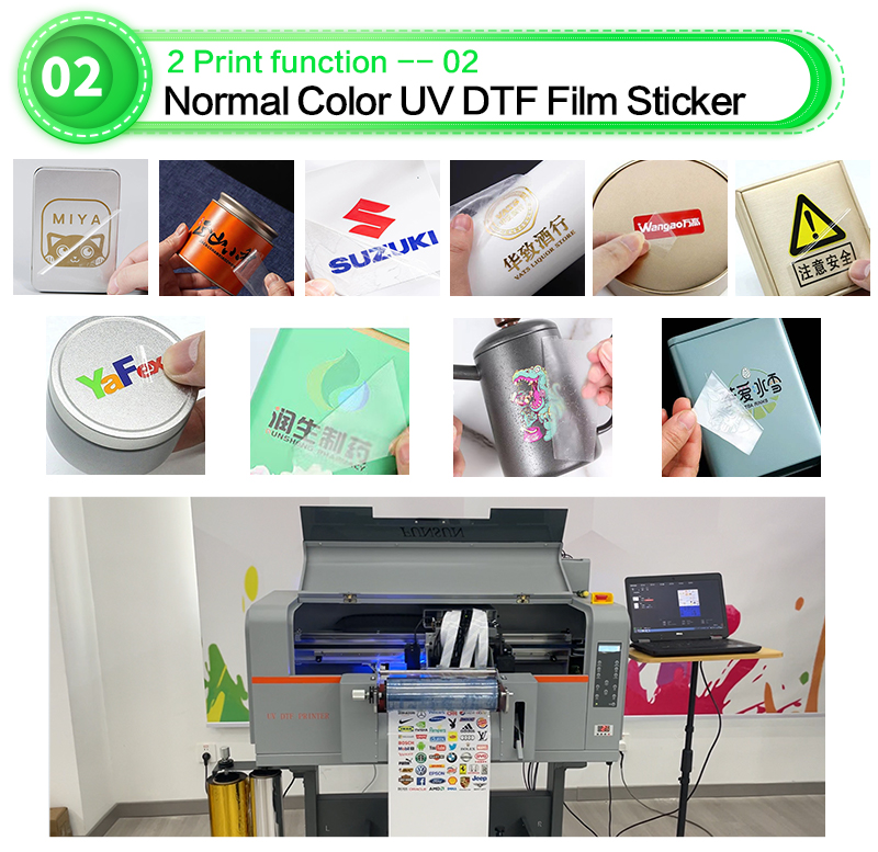 Multifunctional /All Color UV DTF Printer