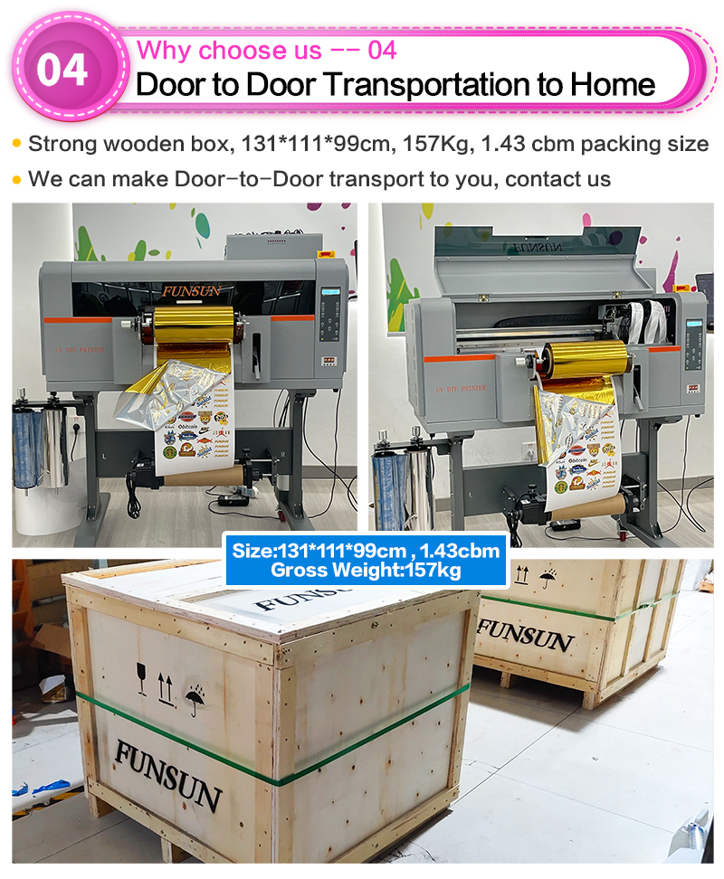 Multifunctional /All Color UV DTF Printer