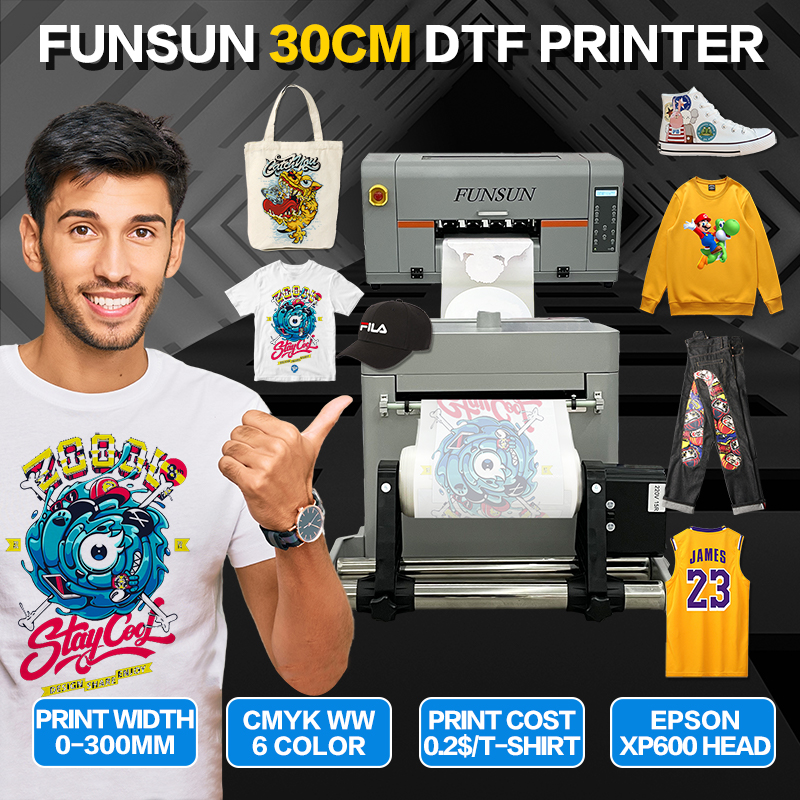 FS-300 Roll to Roll DTF Printer