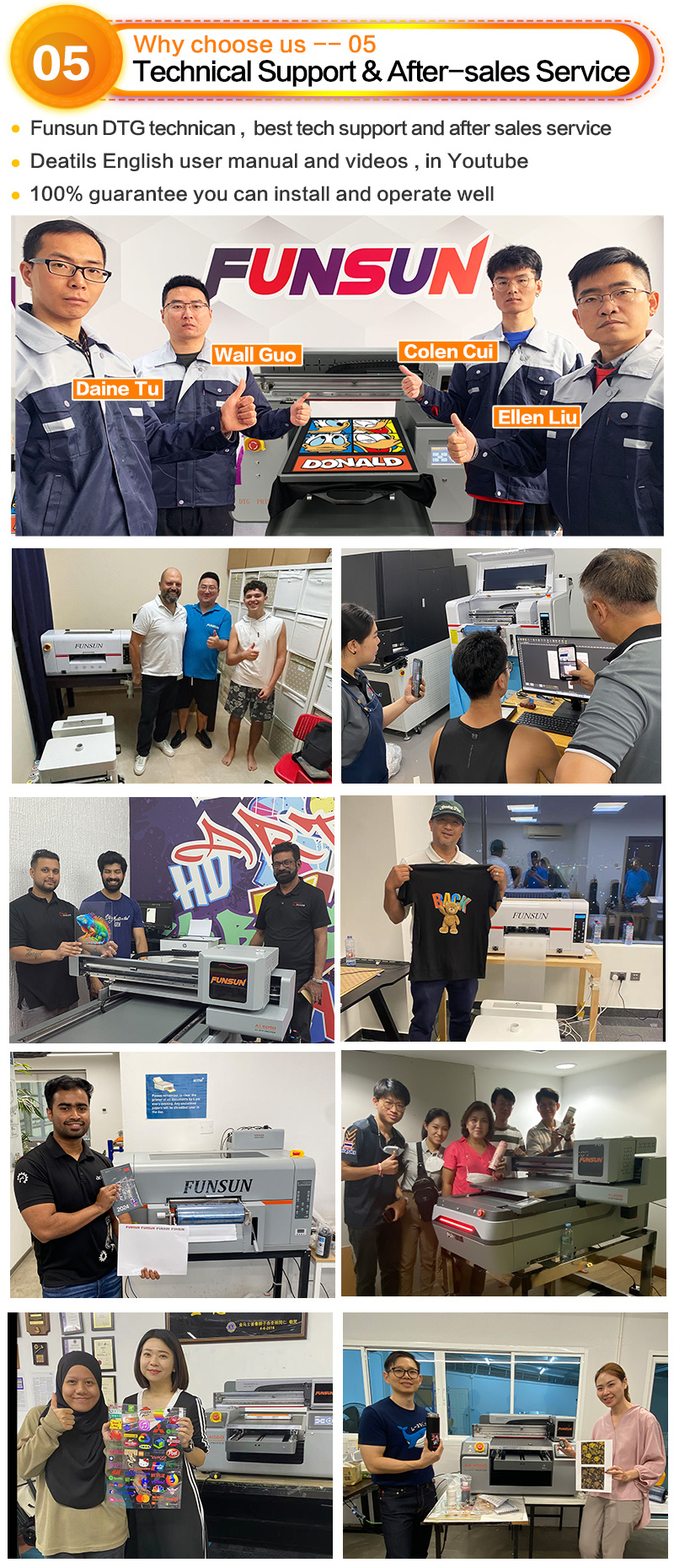 Funsun DTG T-shirt Printer