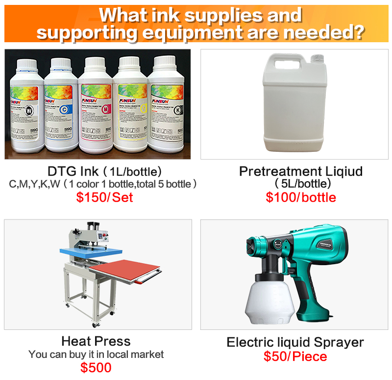 Funsun DTG T-shirt Printer