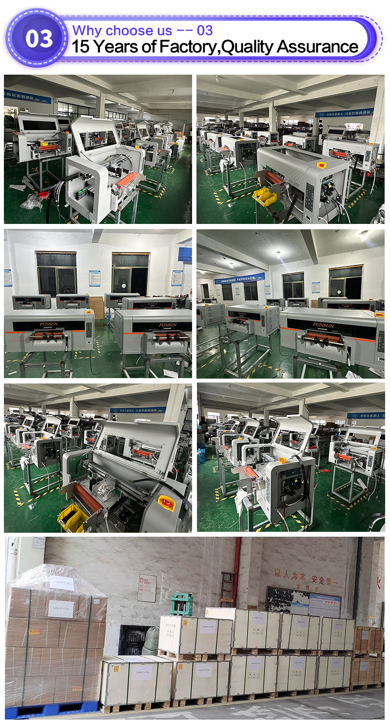 Multifunctional /All Color UV DTF Printer