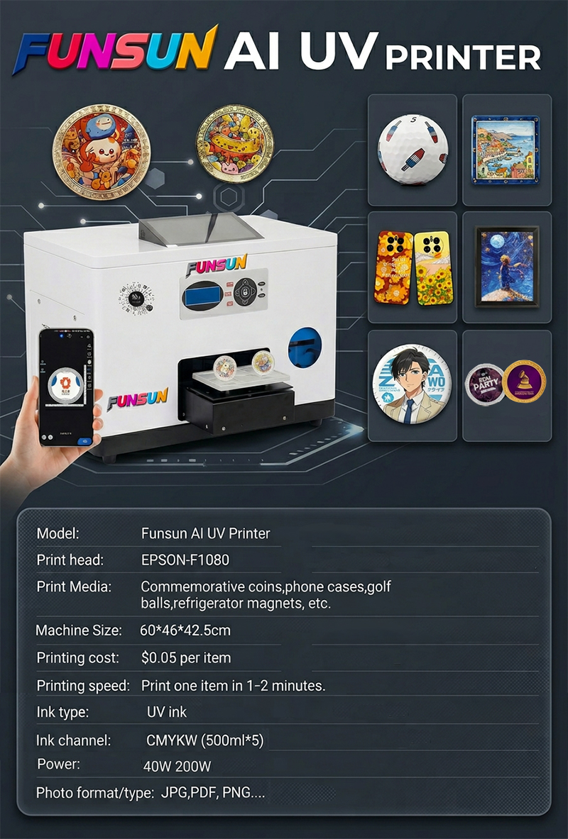 FUNSUN AI UV Printer