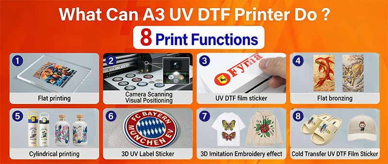 Funsun A3 UV DTF Sticker Printer
