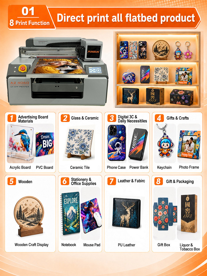 Funsun A2 UV DTF Sticker Printe Funsun A2 UV DTF Sticker Printe