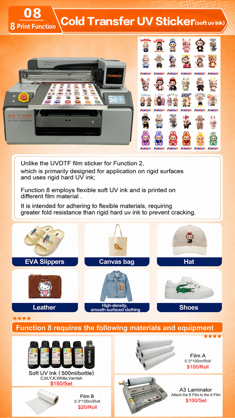 Funsun A2 UV DTF Sticker Printe Funsun A2 UV DTF Sticker Printe