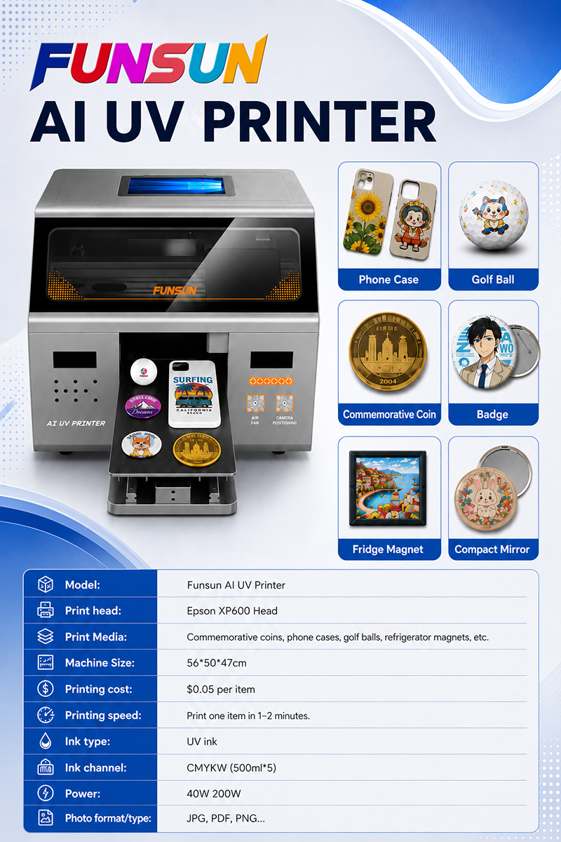 FUNSUN AI UV Printer FUNSUN AI UV Printer