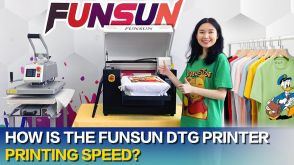 FAQ 4 How Long Does DTG Printer Take To Print A T shirt?