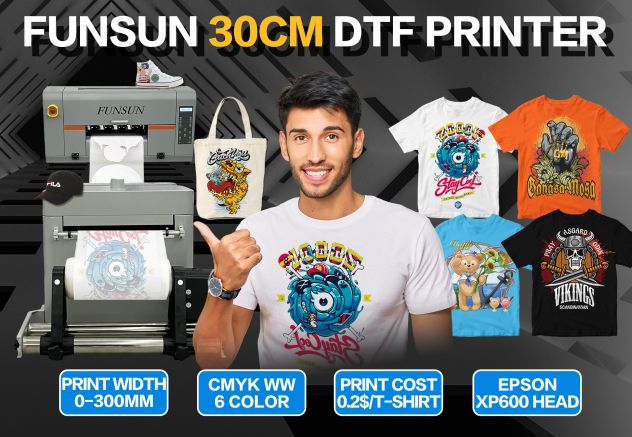 FS-300 Roll to Roll DTF Printer