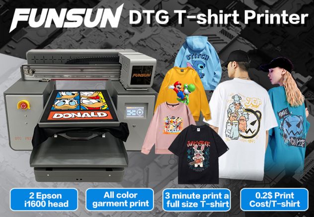 Funsun DTG T-shirt Printer