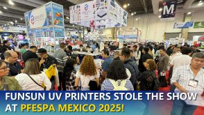 Funsun UV printers stole the show at FESPA Mexico 2025