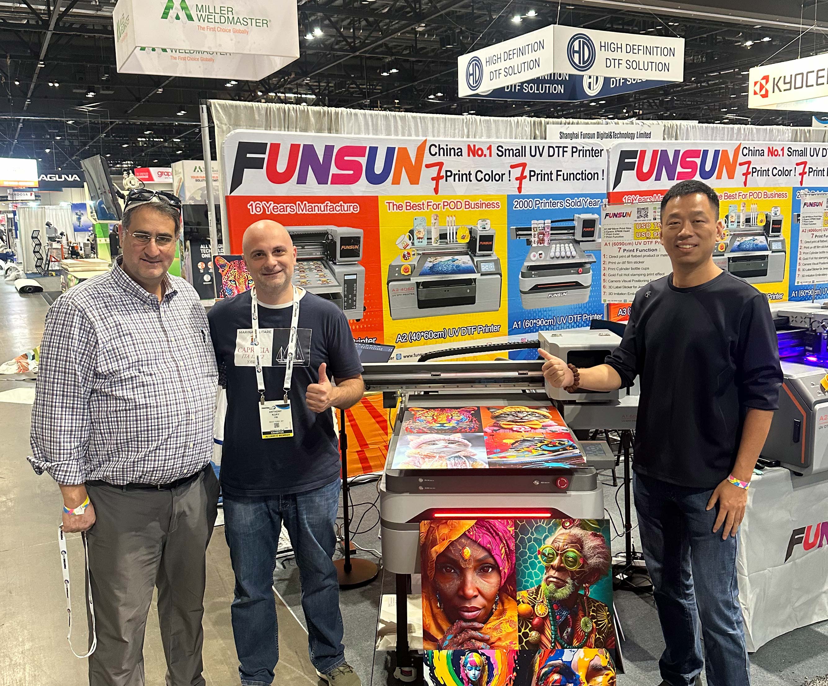 funsun in USA Printing united 2025