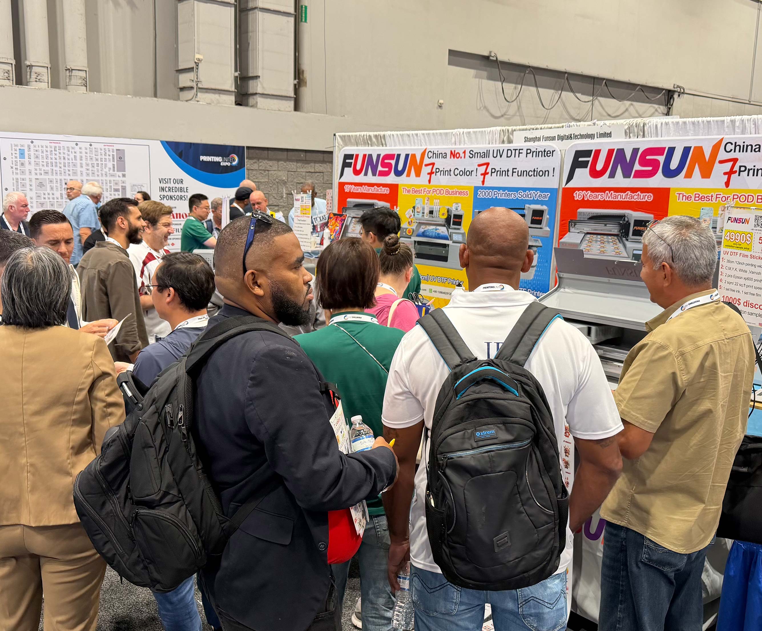 funsun in USA Printing united 2025