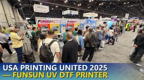 FUNSUN UV Printers in USA PRINTING UNITED EXPO 2025 hot selling