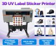F600 3D UV Label Sticker Printer