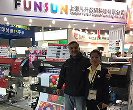 Customer in the Exhibition
