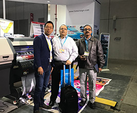 Customer in the Exhibition